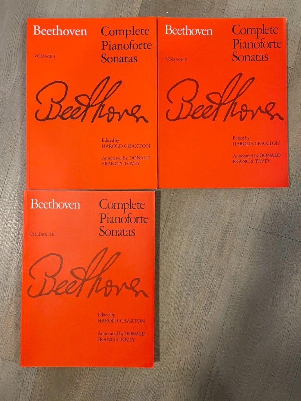 ABRSM - Beethoven Complete Pianoforte Sonatas Volume 1, 2, 3